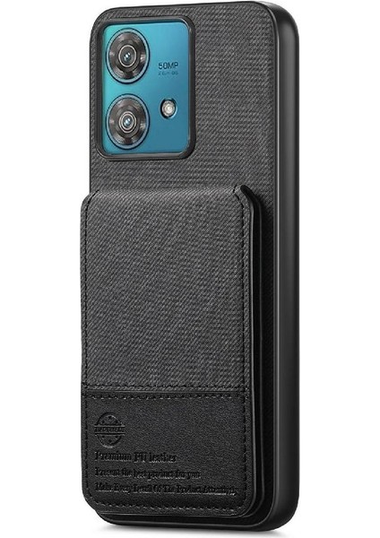 Motorola Edge 40 Neo Deri Çanta Darbeye Dayanıklı Rfıd Engelleme Cüzdan Için Kılıf (Yurt Dışından) fırsatları