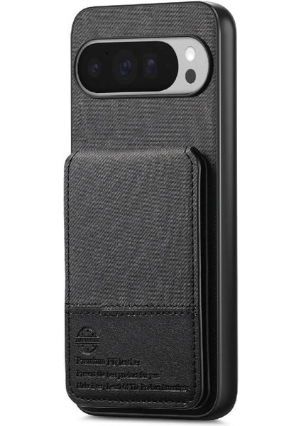 Google Pixel 9 Pro Xl Cüzdan Rfıd Engelleme Darbeye Dayanıklı Deri Için Kılıf (Yurt Dışından)