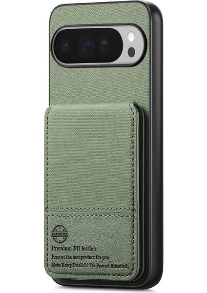 Google Pixel 9 Pro Xl Cüzdan Rfıd Engelleme Darbeye Dayanıklı Deri Için Kılıf (Yurt Dışından)