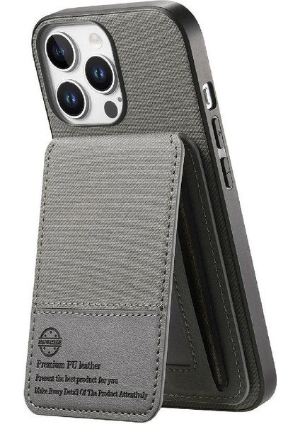 IPhone 15 Pro Max Kılıf Rfıd Engelleme Deri Çanta Cüzdan ile Uyumlu (Yurt Dışından)