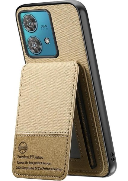 Motorola Edge 40 Neo Deri Çanta Darbeye Dayanıklı Rfıd Engelleme Cüzdan Için Kılıf (Yurt Dışından) modelleri