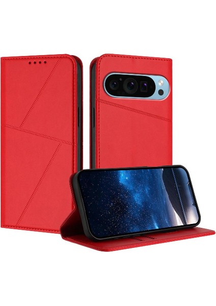 Kart Yuvaları ve Mat ile Google Pixel 9 Pro Xl Darbeye Dayanıklı Kapak Için Kılıf (Yurt Dışından)
