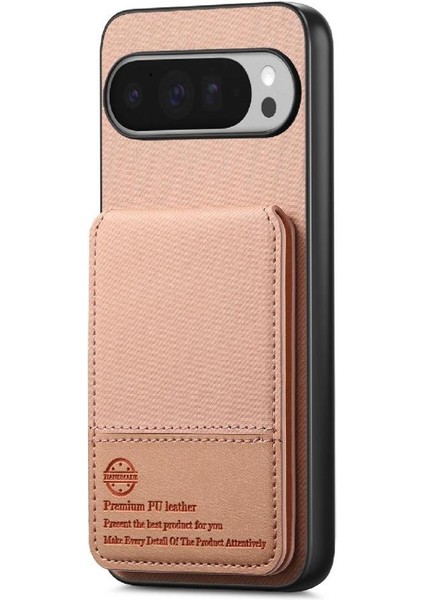 Google Pixel 9 Pro Xl Cüzdan Rfıd Engelleme Darbeye Dayanıklı Deri Için Kılıf (Yurt Dışından)