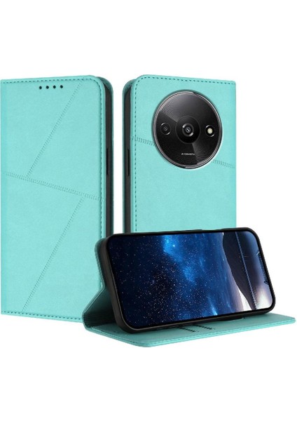 Kart Yuvaları ile Xiaomi Redmi A3 Anti-Parmak Izi Mat Doku Için Kılıf (Yurt Dışından)