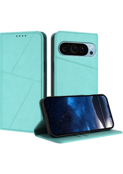 Kart Yuvaları ve Mat ile Google Pixel 9 Pro Xl Darbeye Dayanıklı Kapak Için Kılıf (Yurt Dışından)