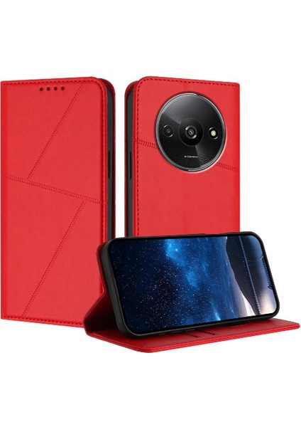Kart Yuvaları ile Xiaomi Redmi A3 Anti-Parmak Izi Mat Doku Için Kılıf (Yurt Dışından)
