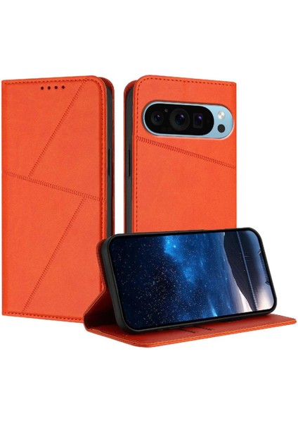 Kart Yuvaları ve Mat ile Google Pixel 9 Pro Xl Darbeye Dayanıklı Kapak Için Kılıf (Yurt Dışından)