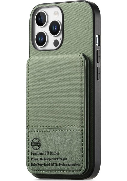 IPhone 12 Pro Vaka Cüzdan Rfıd Engelleme Deri Çanta ile Uyumlu (Yurt Dışından)