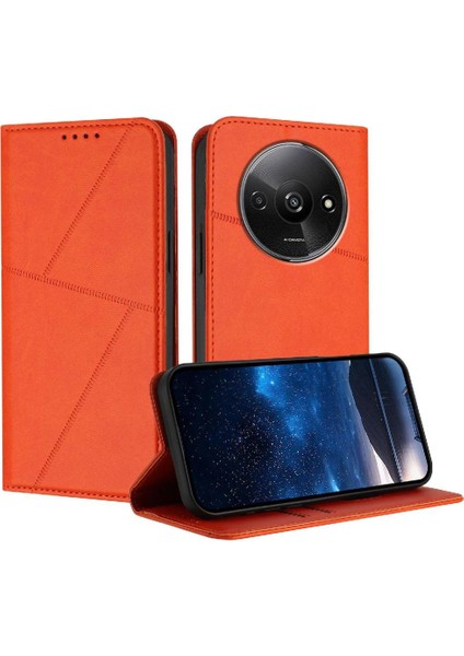 Kart Yuvaları ile Xiaomi Redmi A3 Anti-Parmak Izi Mat Doku Için Kılıf (Yurt Dışından)