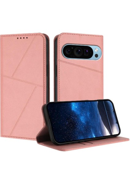 Kart Yuvaları ve Mat ile Google Pixel 9 Pro Xl Darbeye Dayanıklı Kapak Için Kılıf (Yurt Dışından)