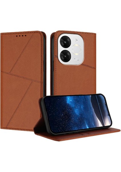 Itel A80 Anti-Parmak Izi Mat Doku Darbeye Dayanıklı Kapak Için Kılıf ve (Yurt Dışından)