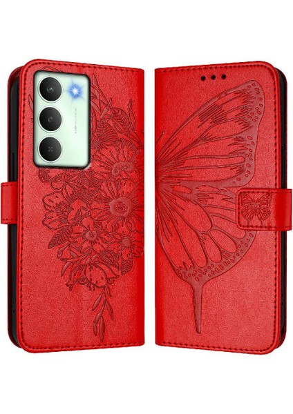 Realme Için Kılıf Realflip Kapak Kabartma Kelebek Premium Deri Manyetik (Yurt Dışından) indirimleri