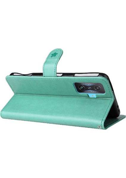 Kart Yuvası Tasarımı ile Xiaomi Poco F4 Gt Dayanıklı Hafif Için Flip Case (Yurt Dışından)