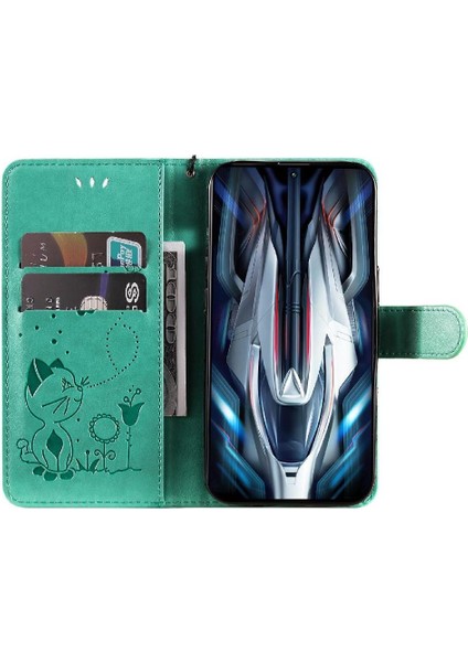 Kart Yuvası Tasarımı ile Xiaomi Poco F4 Gt Dayanıklı Hafif Için Flip Case (Yurt Dışından)