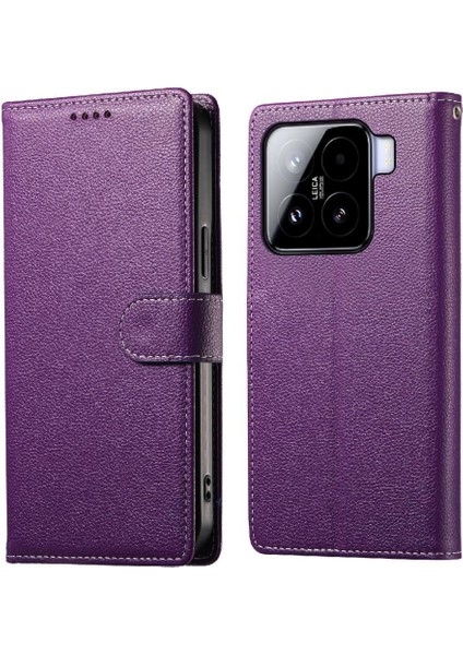 Xiaomi 15 Kart Yuvaları Manyetik Kapatma Darbeye Dayanıklı Günlük Kullanım Için Kılıf (Yurt Dışından)