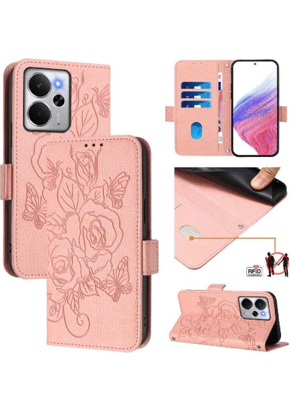 Kredi Kartı Yuvası ile Realme 14 5g Manyetik Cüzdan Pu Deri Kılıf (Yurt Dışından) indirimleri
