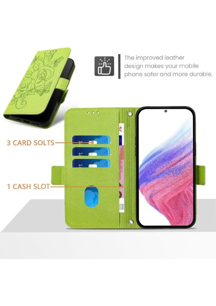 Kredi Kartı Yuvası Pu Deri Manyetik Cüzdan ile Realme 14 Pro 5g Için Kılıf (Yurt Dışından)