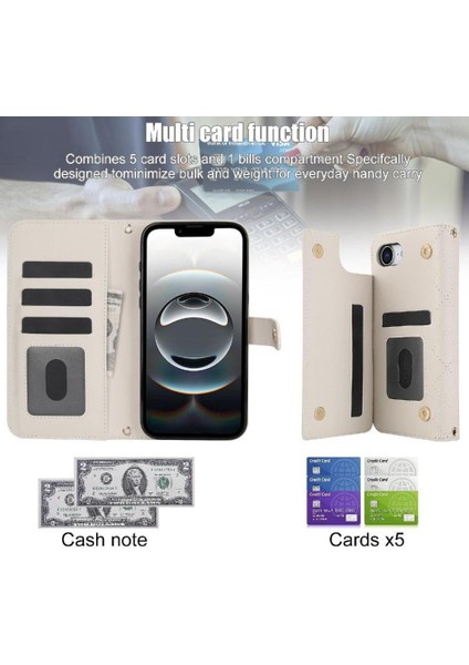 IPhone Kart Yuvaları Premium Koruma ile 5 16E Crossbody Tarzı Için Kılıf (Yurt Dışından) indirimleri