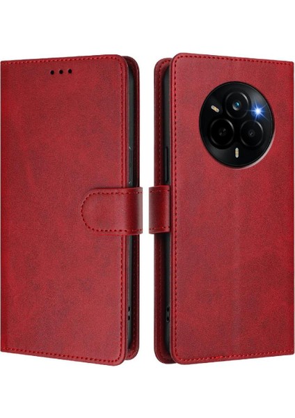 Realme 14 Pro 5g Için Klasik Tarzı Flip Case Kart Tutucu Cüzdan Kılıf Rfıd (Yurt Dışından)