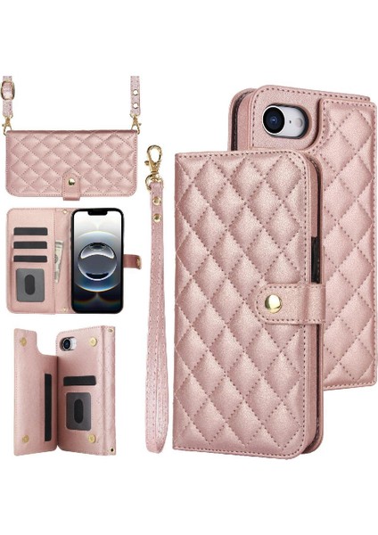 IPhone Kart Yuvaları Premium Koruma ile 5 16E Crossbody Tarzı Için Kılıf (Yurt Dışından)