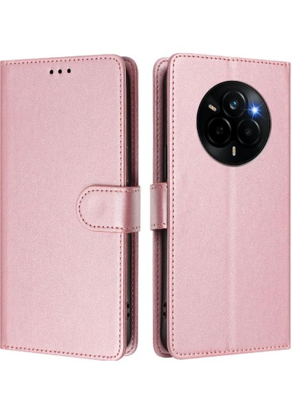 Realme 14 Pro 5g Için Klasik Tarzı Flip Case Kart Tutucu Cüzdan Kılıf Rfıd (Yurt Dışından)