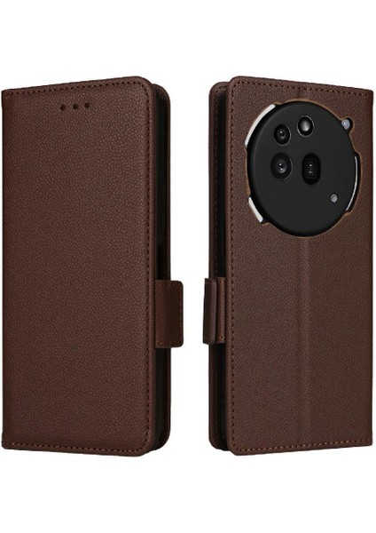 Nothing Phone 3A Pro Yan Toka Cüzdan Manyetik Pu Deri Için Flip Case (Yurt Dışından)