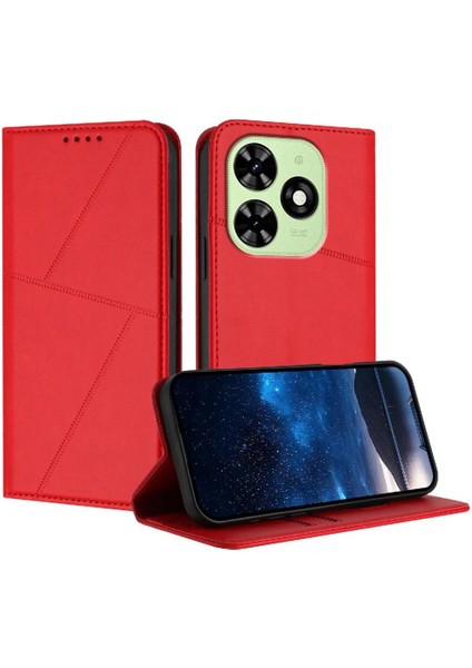 Kart Yuvaları ve Kickstand Darbeye Dayanıklı Tecno Spark Go 2024 Için Kılıf (Yurt Dışından)