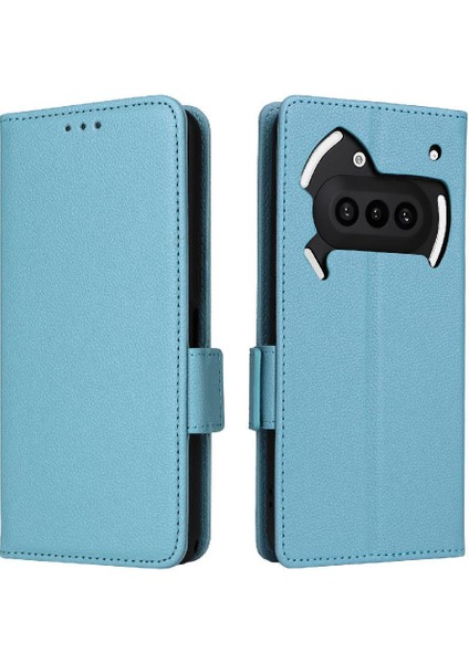 Nothing Phone 3A Kart Yuvaları Tutucu Pu Deri Manyetik Yan Için Flip Case (Yurt Dışından)