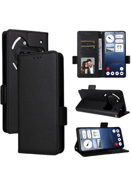 Nothing Phone 3A Kart Yuvaları Tutucu Pu Deri Manyetik Yan Için Flip Case (Yurt Dışından) fırsatları