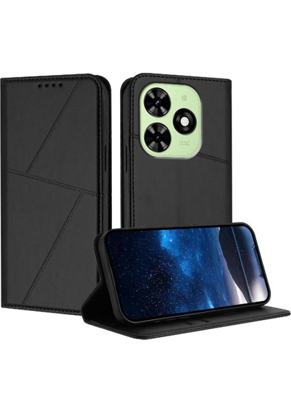 Kart Yuvaları ve Kickstand Darbeye Dayanıklı Tecno Spark Go 2024 Için Kılıf (Yurt Dışından)
