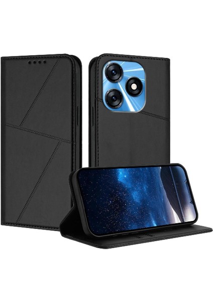 Tecno Spark 10 4g Darbeye Dayanıklı Kapak Anti-Parmak Izi Mat Doku Için Kılıf (Yurt Dışından)