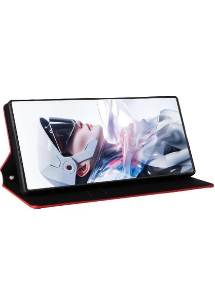 Zte Nubia Redmagic 10 Hava Cüzdan Pu Deri Manyetik Kapatma 3D (Yurt Dışından)