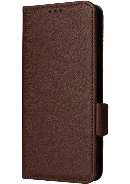 Realme 14 5g Kart Yuvaları Için Flip Case Tutucu Yan Toka Pu Deri Cüzdan (Yurt Dışından)