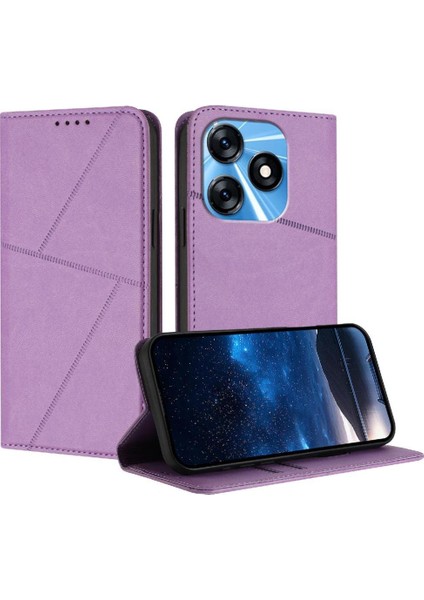 Tecno Spark 10 4g Darbeye Dayanıklı Kapak Anti-Parmak Izi Mat Doku Için Kılıf (Yurt Dışından)