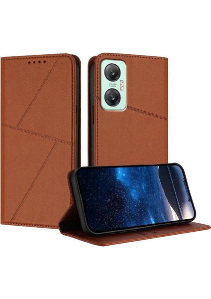 Kart Yuvaları ve Kickstand Anti-Parmak Izi ile Infinix Hot 20 5g Için Kılıf (Yurt Dışından)