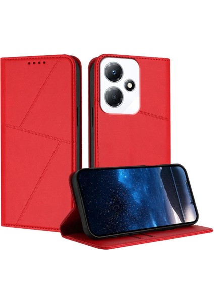 Kart Yuvaları ve Mat ile Infinix Hot 30 Play Darbeye Dayanıklı Kapak Için Kılıf (Yurt Dışından)