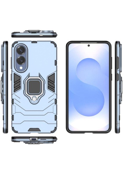 Samsung Galaxy S25 Kenar Darbeye Dayanıklı Kapak Askeri Damla Koruma Için Kılıf (Yurt Dışından)
