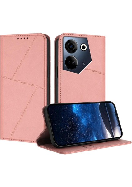 Tecno Camon 20 Darbeye Dayanıklı Kapak Anti-Parmak Izi Mat Doku Için Kılıf (Yurt Dışından)