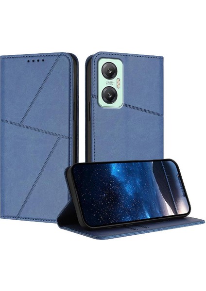 Kart Yuvaları ve Kickstand Anti-Parmak Izi ile Infinix Hot 20 5g Için Kılıf (Yurt Dışından)