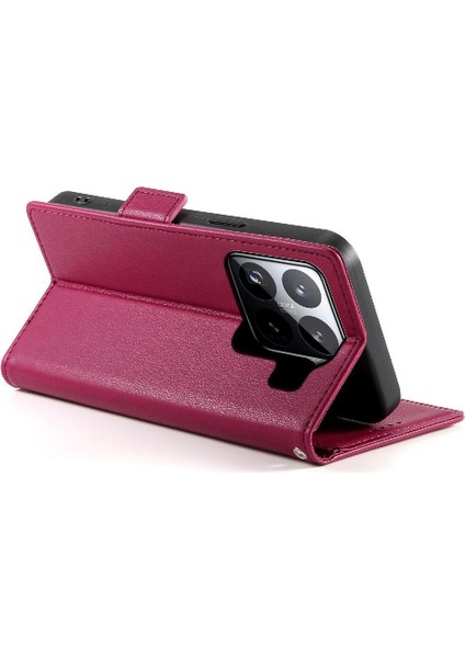 Xiaomi 15 Kart Yuvaları Cüzdan Günlük Kullanım Flip Iş Için Flip Case (Yurt Dışından) modelleri