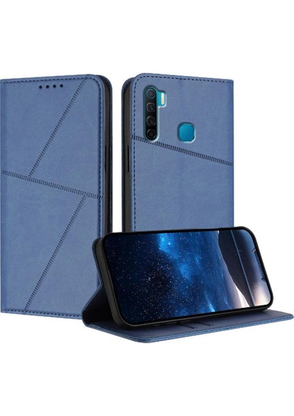Kart Yuvaları ve Kickstand Darbeye Dayanıklı Kapak Mat ile Infinix S5 Için Kılıf (Yurt Dışından)