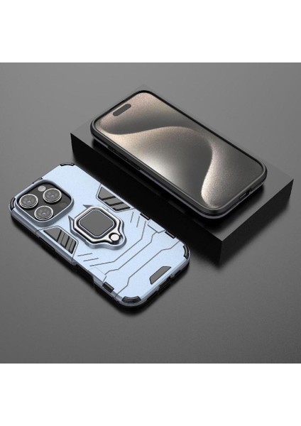 IPhone 16 Pro Max Kickstand Darbeye Kapak Askeri Damla Yüzük Için Kılıf (Yurt Dışından) fiyatları