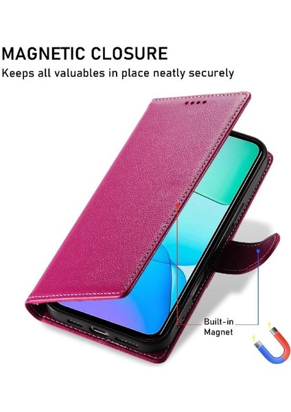 Xiaomi Poco M6 4g Manyetik Kapatma Günlük Kullanım Darbeye Dayanıklı Kart Için Kılıf (Yurt Dışından) indirimleri