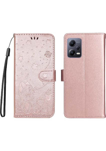 Kart Yuvası Tasarımı ile Xiaomi Poco X5 Dayanıklı Hafif Için Flip Case Fit (Yurt Dışından)