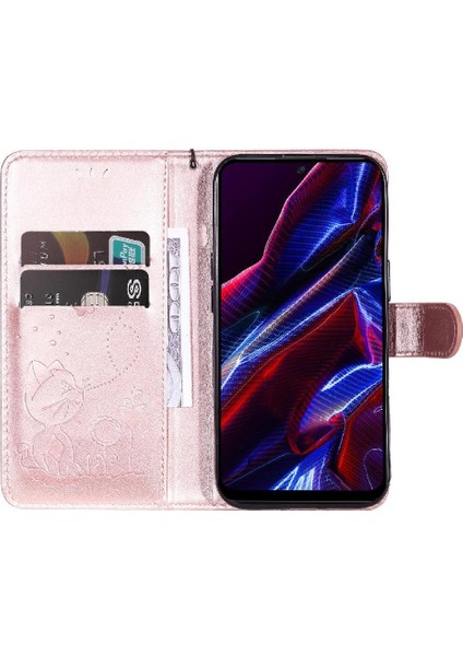 Kart Yuvası Tasarımı ile Xiaomi Poco X5 Dayanıklı Hafif Için Flip Case Fit (Yurt Dışından)