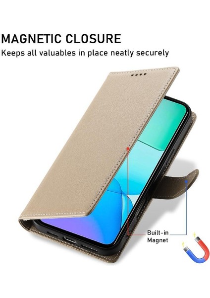 Xiaomi Poco M6 4g Manyetik Kapatma Günlük Kullanım Darbeye Dayanıklı Kart Için Kılıf (Yurt Dışından) indirimleri