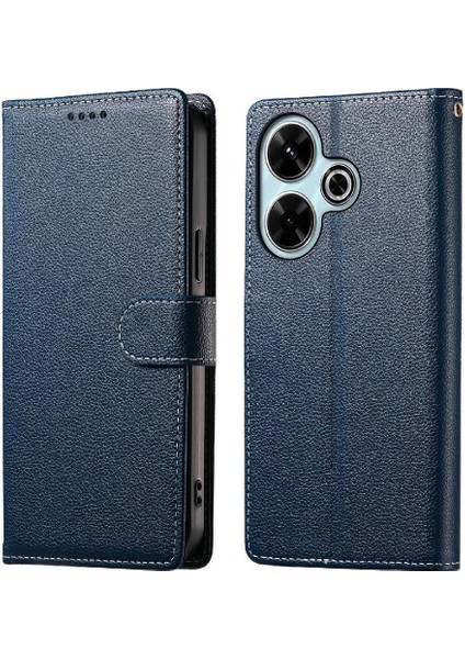 Xiaomi Poco M6 4g Manyetik Kapatma Günlük Kullanım Darbeye Dayanıklı Kart Için Kılıf (Yurt Dışından) modelleri
