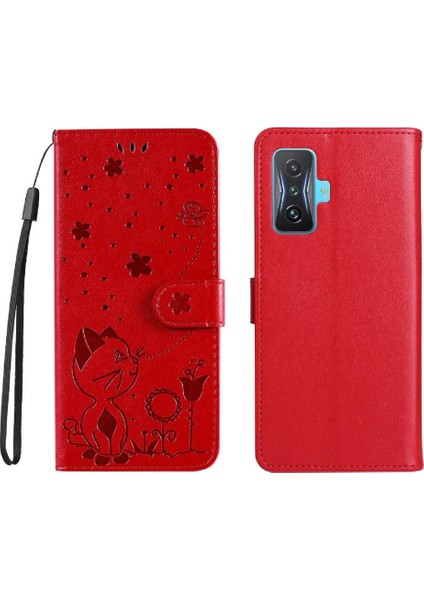 Kart Yuvası Tasarımı ile Xiaomi Poco F4 Gt Dayanıklı Hafif Için Flip Case (Yurt Dışından)