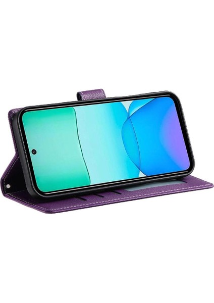 Xiaomi Poco M6 4g Manyetik Kapatma Günlük Kullanım Darbeye Dayanıklı Kart Için Kılıf (Yurt Dışından) fırsatları