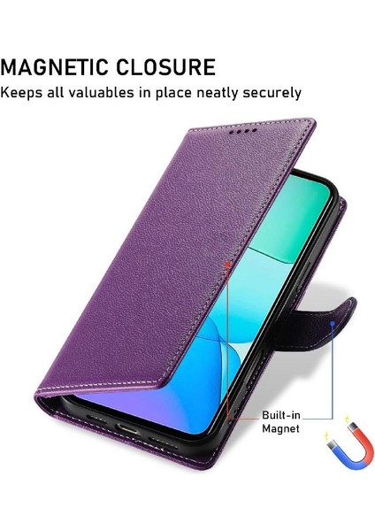 Xiaomi Poco M6 4g Manyetik Kapatma Günlük Kullanım Darbeye Dayanıklı Kart Için Kılıf (Yurt Dışından) indirimleri